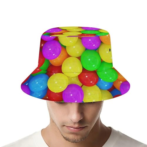 Image of Food Golden Corn Bucket Hats Unisex Washed Cotton Lightweight Outdoor Summer Beach Sun Hats Men Women Bucket Hat for Travel