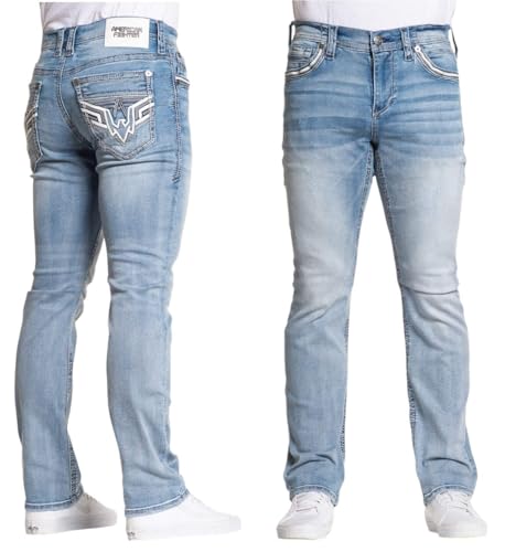 American Fighter Men's Denim Jean Striker Branson