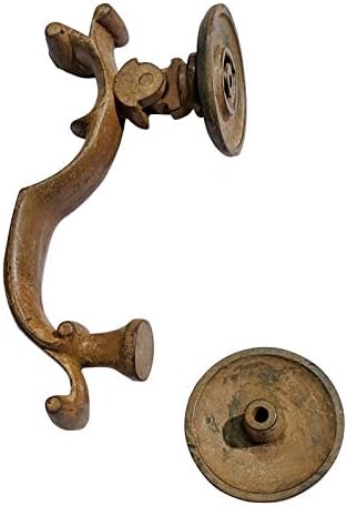 Adonai Hardware Ahisamach Antique Iron Door Knocker (Rust Living Finish)