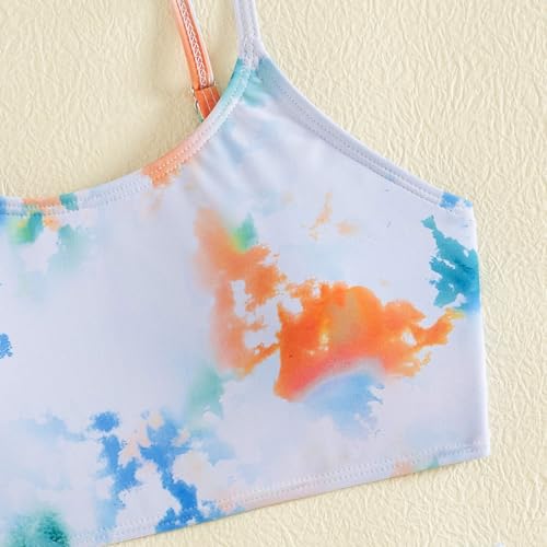 Girls' Swimsuit Beach Sport 2-Piece Bikini Bathing Suit Summer Qui𝐜k Dry Swimsuits Girls' Swimwear Tankini Set4