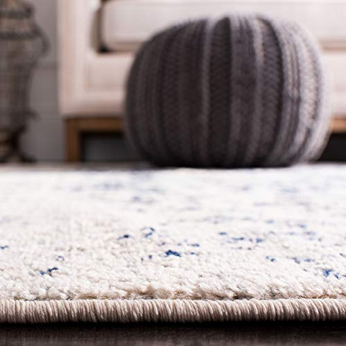 Safavieh Modische Teppich, MAD603, Gewebter Polypropylen, Cream/Marineblau, 90 x 150 cm – Bild 6