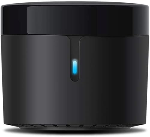 Broadlink Mini control remoto inteligente RM4 (solo Wi-Fi de 2.4 GHz) - Concentrador IR Blaster para automatización del hogar inteligente, reemplazo