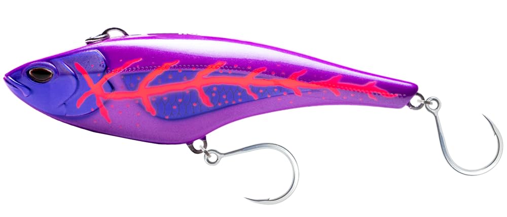 Nomad Design Madmacs High-Speed Trolling Lure – Offshore Sinking Minnow with BKK Hooks, Heavy-Duty Split Rings & Autotune System for Tuna, Wahoo & GT