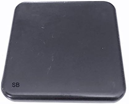 (Pack of 4) ABS End Cap Plugs - 2” Square OD. (Fits 1.74” – 1-3/4” ID Tubes) Made from ABS Plastic | Impact Resistant Tough Design
