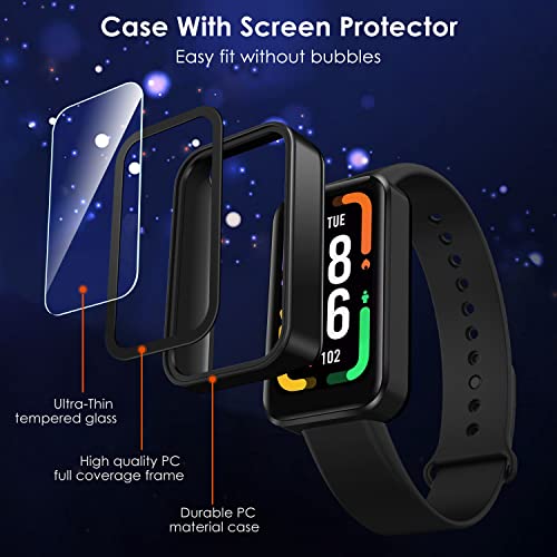 IVoler 3 Pezzi Cover con Vetro Temperato per