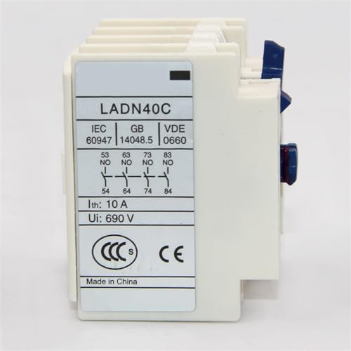 Bloques de contacto auxiliares LADN22C y modelos MOBYAT para contactores eléctricos eficientes 4