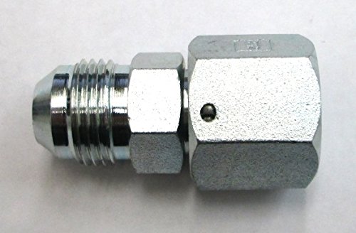 12017 Hex Nut, 1/2 in Male Inverted Flared, Brass (3 Pack)