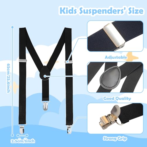 Bow Ties for Boys,Suspenders for Boys,Toddler Suspenders,Kids Bow Tie,Boys Suspenders and Bow Tie Set2