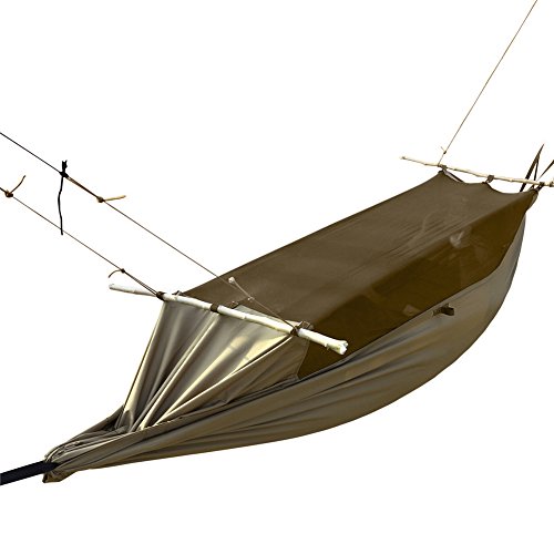 Preisvergleich Produktbild DIAOHXY Super leichtes Moskito Netz Camping hängematte,Wasserdicht Tragbarer Polyester Camping Wandern Im freien Ripstop Single hängematte-A 260 * 90cm
