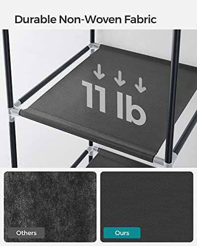 Songmics URYG84BK Portable Closet, Clothes Storage Organizer thumb #4