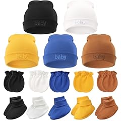 5 Sets D: Hat + Mittens + Socks (0-6 Months)