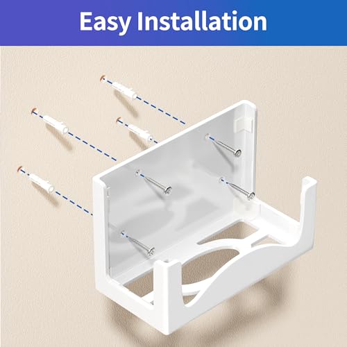 Image of Josmimic Wall Mount for Xbox Series S - Metal Console Holder with Ventilated Base and Anti-Scratch Pads - Space-Saving Wall Bracket for Xbox S with Easy Installation and Heat Dissipation Design