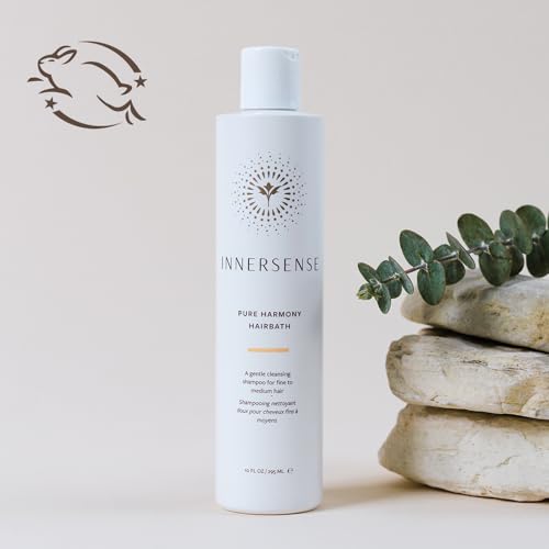 INNERSENSE Organic Beauty - Natural Pure Harmony Hairbath Shampoo | Non-Toxic, Cruelty-Free, Clean Haircare (10oz)