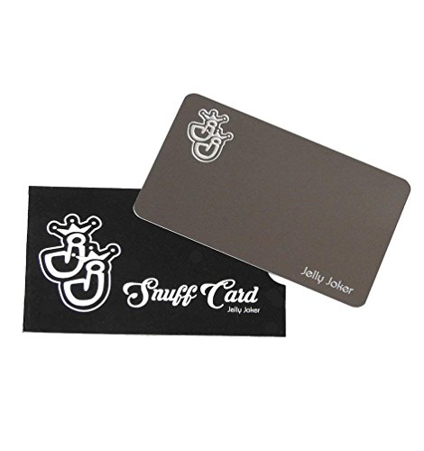 Preisvergleich Produktbild Edle Edelstahl-Snuffcard im Kreditkartenformat