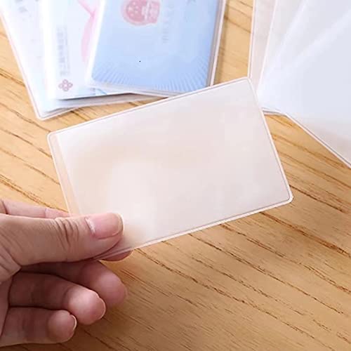 Image of flying CLOUDS Transparent Synthetic Unisex Card Sleeve (cardcover100) (Pack of 100)