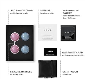 LELO Beads: Juguetes eróticos para Mujer, Bolas Chinas de Primera Calidad para el Suelo Pélvico, Juguetes Sexuales para Alcanzar más Orgasmos