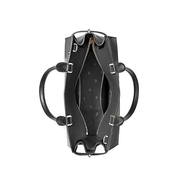 Kate Spade Staci Medium Satchel Crossgrain Leather Black