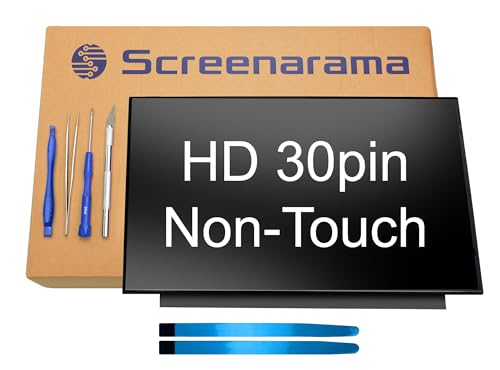 Image of SCREENARAMA HP 14-cf2111wm 14-cf2112wm Matte 30 Pin HD 1366x768 LCD LED Display Screen with Tools and Adhesive Tape