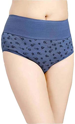 Image of Pack of 3 100% Pure Cotton Soft Elastic Waistband All Day Comfort Multicolor Hispter Panty | Panties for Girls - Multicolor, Color May Vary[ Free One Cotton Face Mask ]