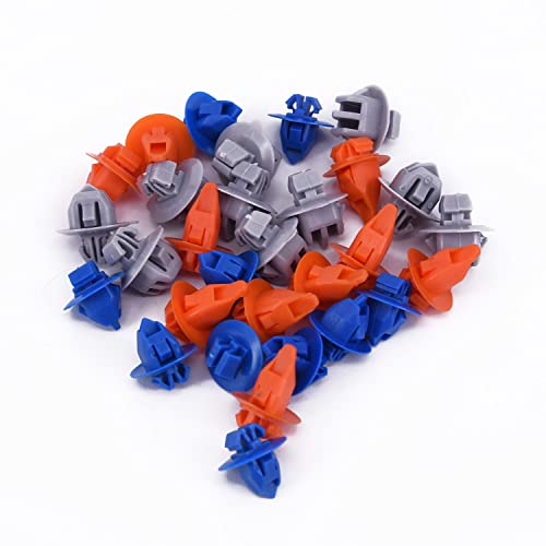 Emiif Kit de clip de panel de moldura para puerta de coche, 30 unidades, para Toyota 4Runner /FJ Cruiser Cover