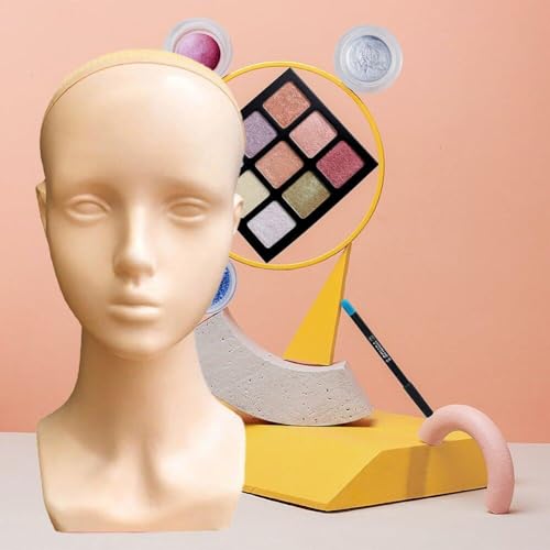 Cabeza de maniquí estable con hombro para evitar que tus pelucas se deslicen al practicar 3