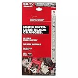 3PK 48-39-0609 for Milwaukee 35-3/8' 8-10 TPI Extreme Thick Metal Bandsaw Blades