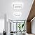 32W Flush Mount Modern LED Ceiling Light, White Small Hallway Ceiling Light, Cool White 6000K Acrylic LED Ceiling Light Fixtures, Close to Ceiling Lights for Bedroom Dining Room Kitchen Bathroom