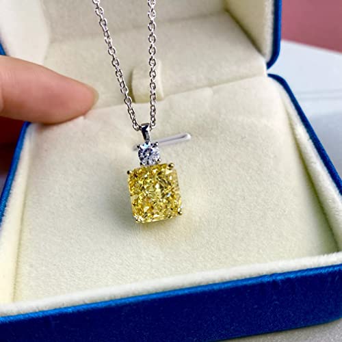 Collier de Mariage Moissanite en Argent 925 étincelant de haute joaillerie - 4