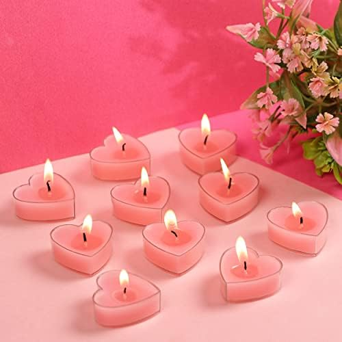 PROSPERRO LUMO By Parkash Candles - 50 Lumini Colorati Non Profumati, Lunga Durata 2-3 Ore, Perfetti Per Atmosfere E Decorazioni