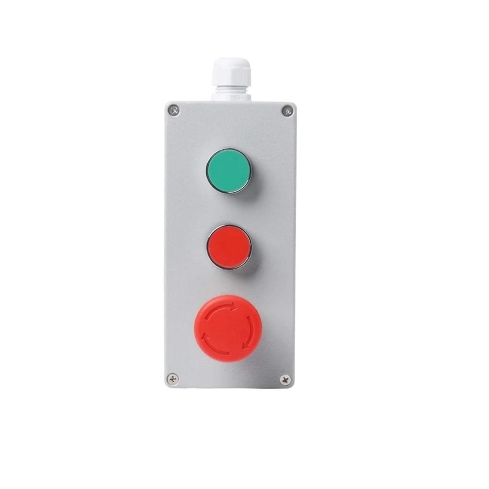 Boîte de contrôle à bouton-poussoir pour atelier et garage