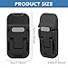 2 Pcs Keyboard Lifter for Desk,Portable Anti-Slip Keyboard,Adjustable Laptop Feet,RiserInvisible Computer Keyboard Stand,Laptop Kickstand Feet Adhesive(2.36x1.18x0.32inch)