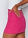 Justalwart Women's High Waist Mini Bodycon Skirt Short Wrap Skirt (XS, Hot Pink)