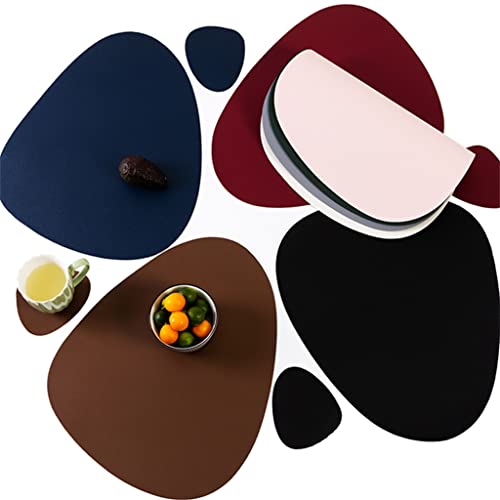 Tapis de dîner occidental en PU haut de gamme double isolation D - 3