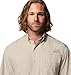 Columbia Mens PFG Tamiami II Short Sleeve Fishing Shirt, Fossil, XX-Large