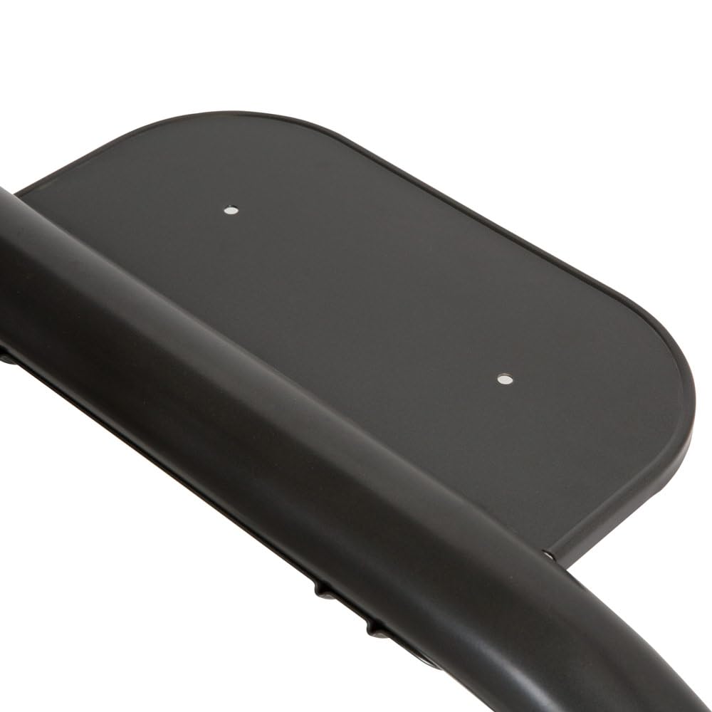 PATIO Hollywoodschaukel 3 Sitzer mit Liegefunktion Vita Black Edition mit Auflagen Sonnendach Seitentische