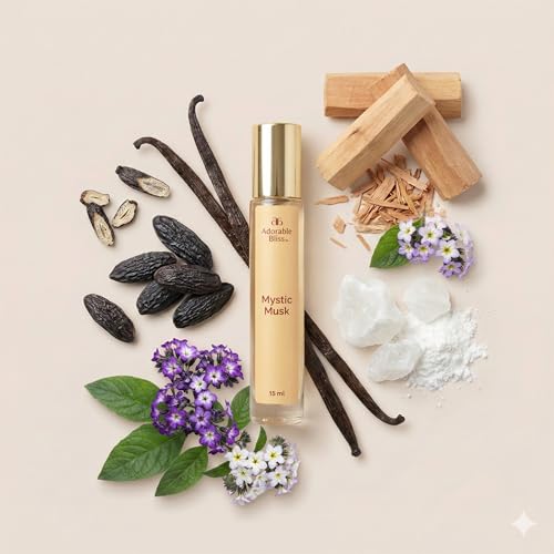 Image of Mystic Musk Eau De Parfum 15ML | Luxury Fragrance With Vanilla & White Musk Notes For Women | Long-Lasting | Luxury Gift For Her | Perfect for Evening, Coffee, date & Wedding