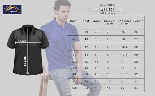 Image of SMAN Men's Cotton Polo T-Shirt Regular Fit Half Sleeve T-Shirt with Pocket | Casual T-Shirt for Men and Boys Combo Pack (Maroon and Sky-Blue)