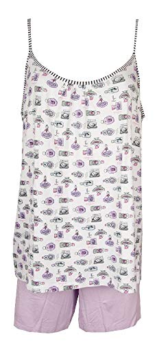 Pyjamas pour femmes Ragno pantalons courts pour nuits fraîches