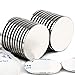 LOVIMAG Strong Neodymium Disc Magnets with Double-Sided Adhesive Powerful Rare Earth Magnets, Perfect for Fridge, DIY, Building, Scientific, Craft, and Office, 1.26 inch x 0.08 inch - Pack of 20