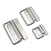 ETURBEV 1pcs 304 Stainless Steel Thickened Folding Handle with Swivel Ring for Industrial Equipment Box Handle(XG01-039-2)