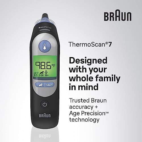 Braun Termômetro de ouvido digital Thermoscan 7