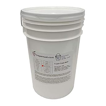 2020 Chardonnay Bucket Frozen Grape Must 6 Gallons - Livermore Valley California