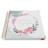 SEWACC Hochzeitsplaner Für Bräute Umfassendes Planungsbuch Mit Checkliste Detailliertem Zeitplan Und Budgettool Für Hochzeitsorganisation