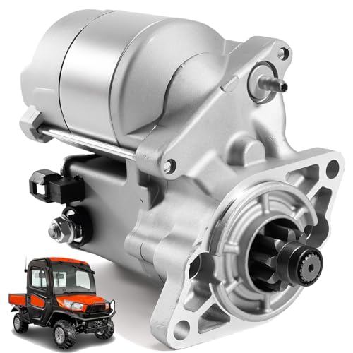 410-52310 12V New Starter Motor Compatible with Kubota RTV 1100 R...