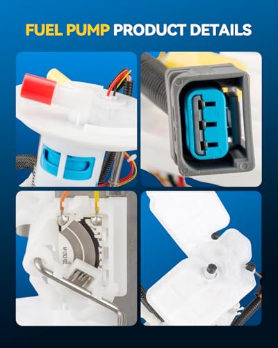 Image of PHILTOP FG0874 Electric Fuel Pump Module Assembly Compatible with 2006-2009 Ford Explorer, 2007-2009 Ford Explorer Sport Trac, 2006-2009 Mercury Mountaineer - Replaces E2454M, M2496132