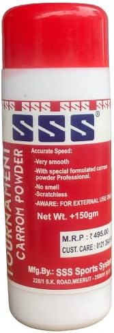 SSS Carrom Powder Tournament for Premium Carrom Boards|Professional Players (150Gm),kids 4+ years