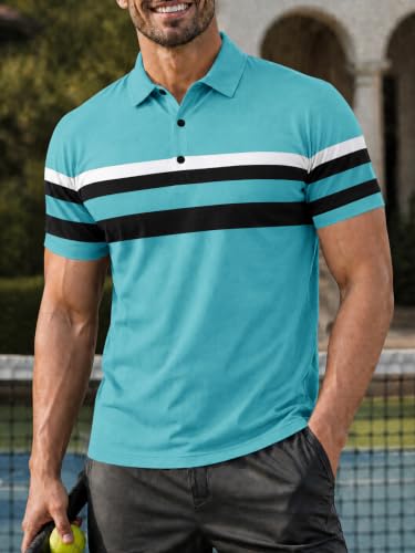 Image of Noble Monk T-Shirt for Men || Half Sleeves Men's T-Shirt || Solid Polo || Multicolor Tshirt