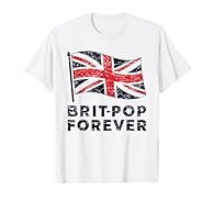 Show for the iconic Brit Pop era and bands with this cool and nostalgic print. Perfect for music lovers who appreciate the sound and style of 90's Brit Pop music. Great for fans of Brit Pop bands and the indie music scene. Rock out in style and remin...