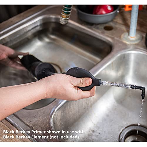 Black Primer for Use with Gravity-Fed Water Filter Systems Equipped with Black Berkey Elements