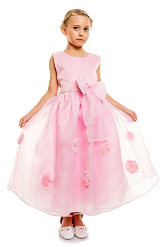 Robe de fête pour fille chic en forme de cœur